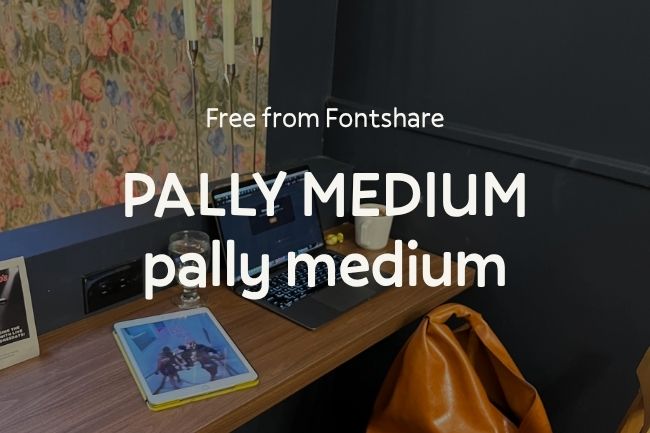 9 Free Website Fonts You'll Want to Try (Beyond Google Fonts) 6 Pally font from fontshare